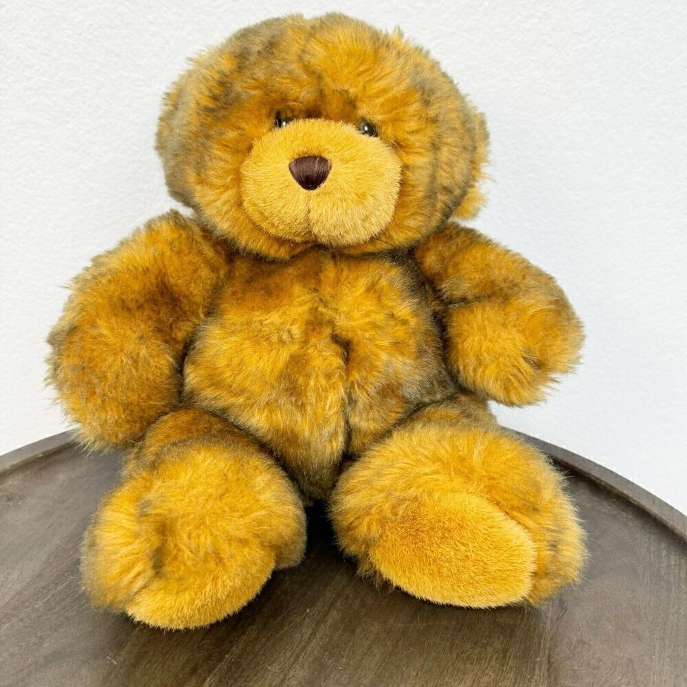 Dan Dee Collectors Choice Sitting Bear Stuffed Toy Animal Brown Medium